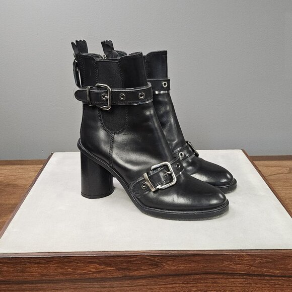 AGL Ankle Boots with Buckles - Picture 2 of 4